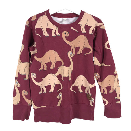 Unisex Blaa - Dressikangast pluus, suurus 122 - 128 - Veinipunane ()