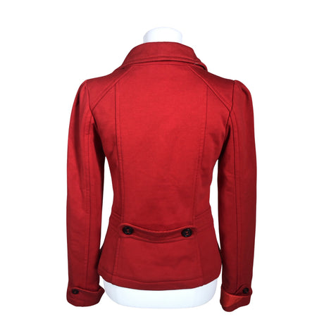 Unisex Blend - Dressikangast jakk, suurus 38 - Punane (2)