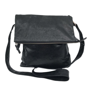 Unisex Wera - Õlakott, suurus Midi - Must (1)