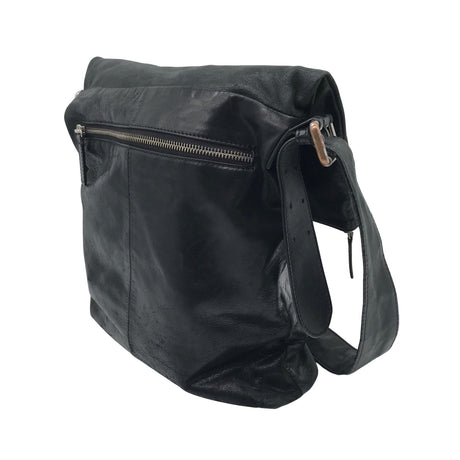 Unisex Wera - Õlakott, suurus Midi - Must (2)