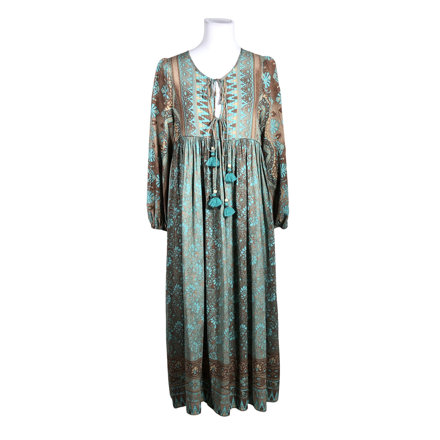 Unisex Last Queen Paris - Maksikleit, suurus 40 - Türkiis (1)