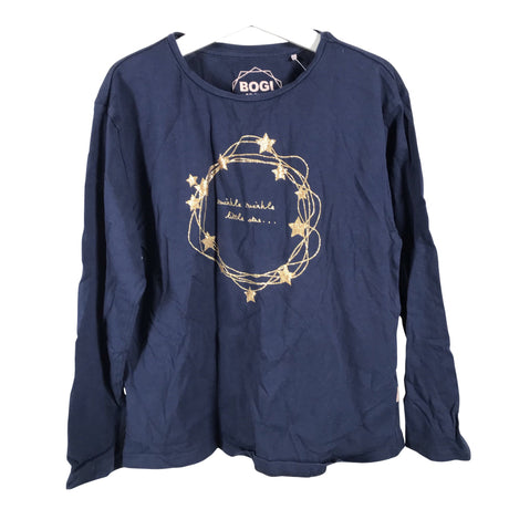 Unisex Bogi - Trikotaažist pluus, suurus 128 - 134 - Sinine ()