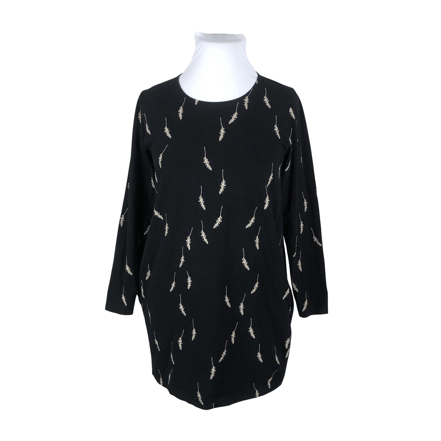 Unisex NOSH - Trikotaažist tuunika, suurus 42 - Must (1)