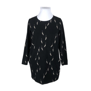 Unisex NOSH - Trikotaažist tuunika, suurus 42 - Must (1)