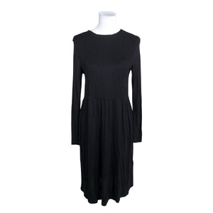 Unisex Lindex - Trikotaažist kleit, suurus 36 - Must (1)
