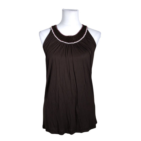 Unisex Laurèl - Trikotaažist topp, suurus 36 - Pruun ()