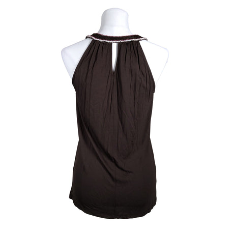 Unisex Laurèl - Trikotaažist topp, suurus 36 - Pruun (2)