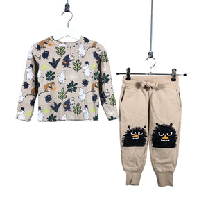 Unisex Martinex - Trikotaažist pluus, suurus 86 - 92 - Beige (1)