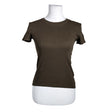 Unisex Massimo Dutti - T-särk, suurus 32 - Pruun ()