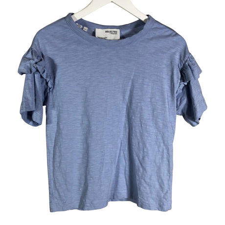 Unisex Selected - T-särk, suurus 34 - Helesinine ()