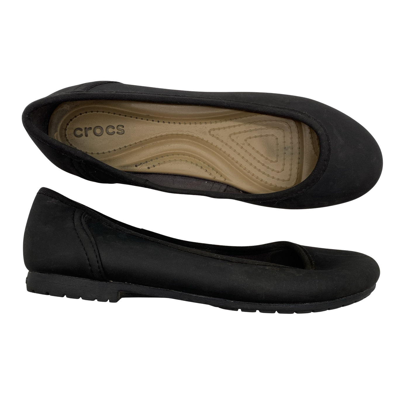 Unisex Crocs - Baleriinad, suurus 38 - Must (1)
