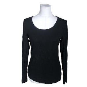 Unisex Fransa - Trikotaažist pluus, suurus 38 - Must (1)