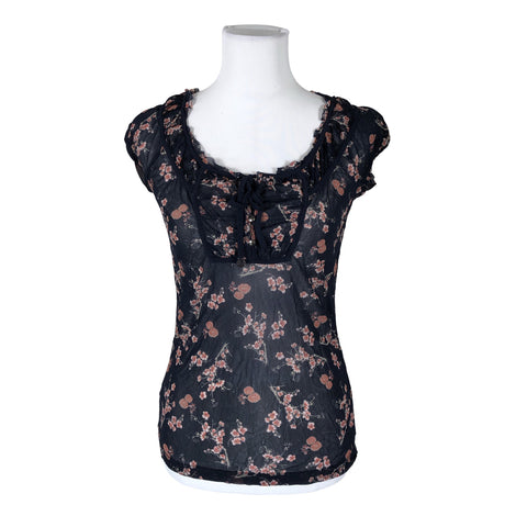 Unisex Mexx - Lühikeste käistega pluus, suurus 40 - Sinine ()