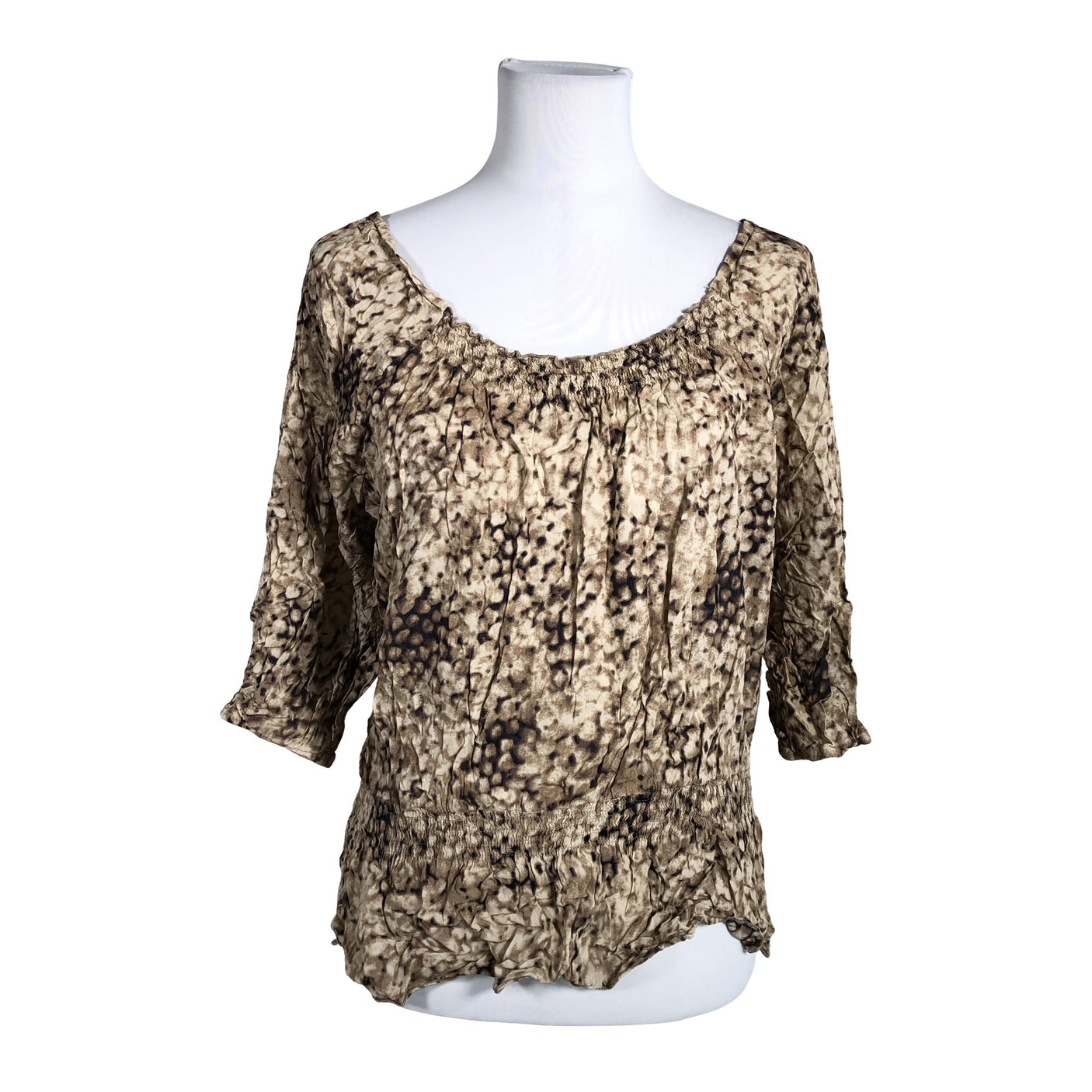 Unisex Fransa - Pluus, suurus 38 - Beige (1)