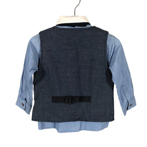 Unisex Next - Triiksärk, suurus 86 - 92 - Helesinine (2)