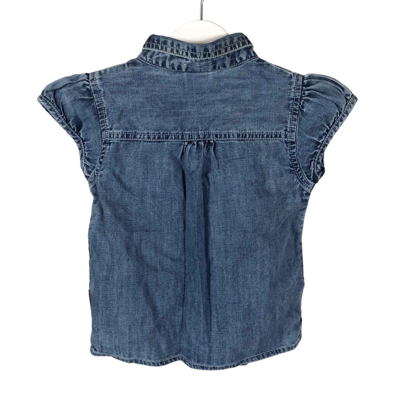 Unisex Polarn O. Pyret - Teksasärk, suurus 98 - 104 - Sinine (2)