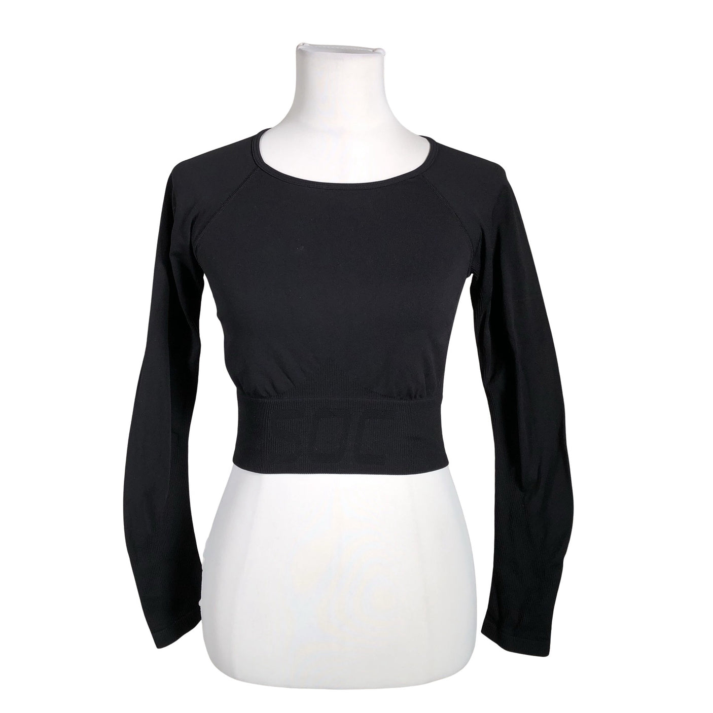 Unisex Soc - Spordisärk, pikad käised, suurus 38 - Must (1)
