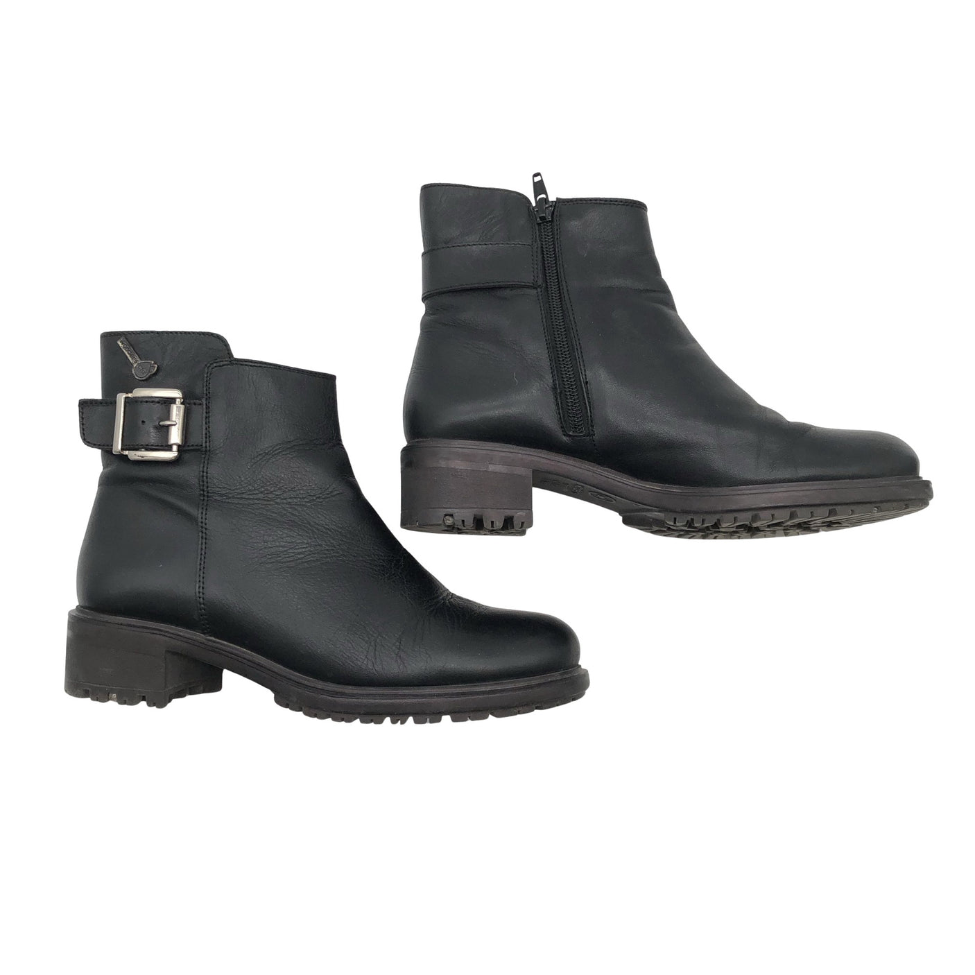 Unisex Wonders - Poolsaapad, suurus 38 - Must (1)