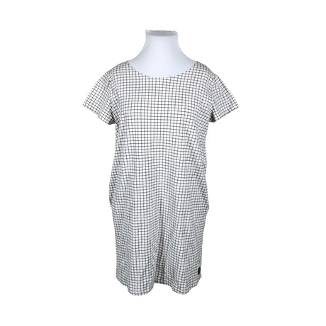 Unisex Blaa - Trikotaažist kleit, suurus 42 - Valge ()