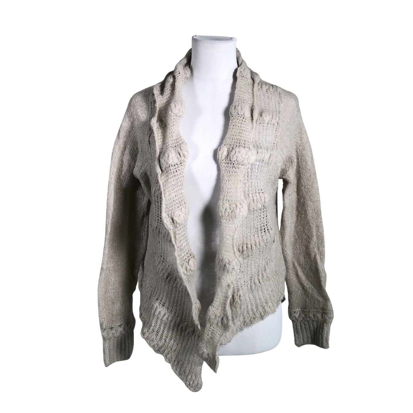 Unisex Sandwich - Kardigan, suurus 40 - Beige (1)