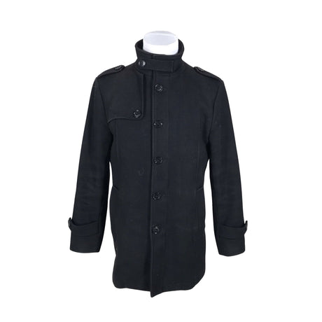 Unisex Selected - Villane mantel, suurus M - Must ()