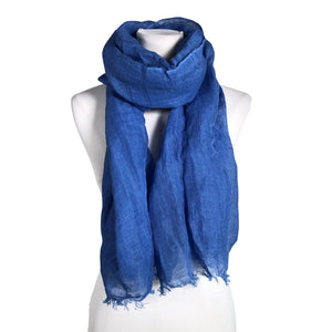 Unisex Lindex - Õhuke sall, suurus Maxi - Helesinine (1)