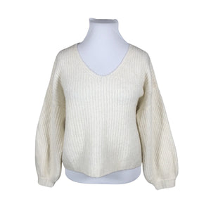 Unisex Nanso - Kampsun, suurus 42 - Looduslik valge (1)
