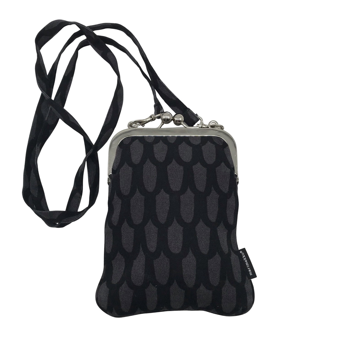 Unisex Marimekko - Õlakott, suurus Mini - Must (1)