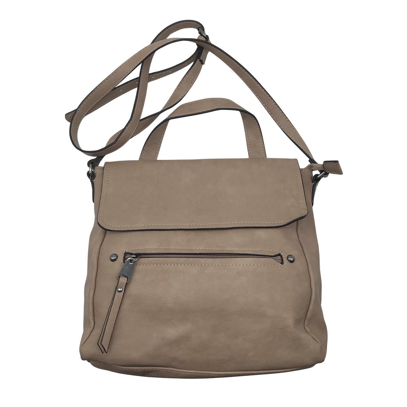 Unisex Anna Field - Õlakott, suurus Midi - Beige (1)