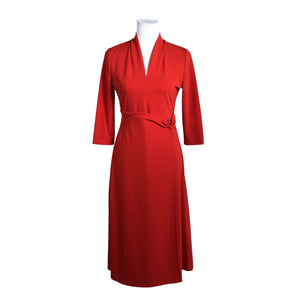 Unisex Gerry Weber - Trikotaažist kleit, suurus 36 - Punane (1)
