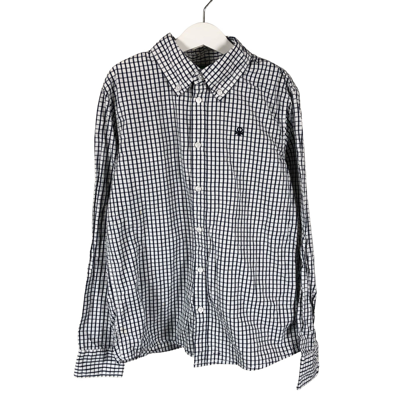 Unisex Benetton - Triiksärk, suurus 146 - 152 - Valge (1)