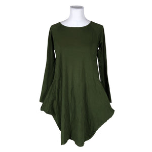 Unisex Papu - Trikotaažist pluus, suurus 34 - Roheline (1)