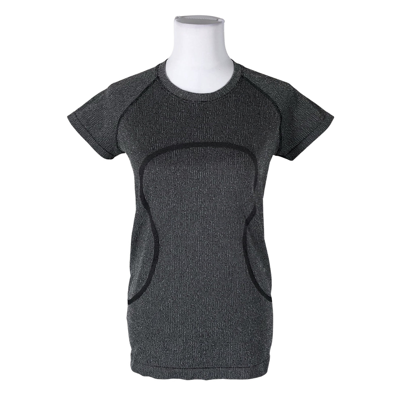 Unisex Lululemon - Spordisärk, lühikesed käised, suurus 40 - Hall (1)