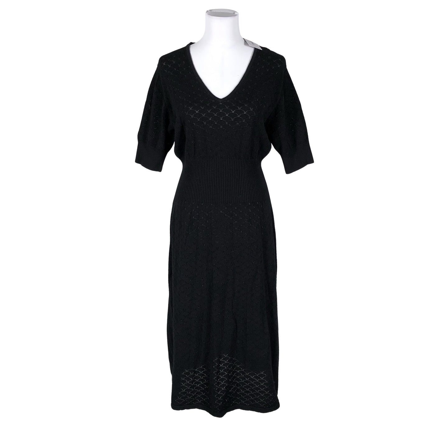Unisex Nanso - Kootud kleit, suurus 40 - Must (1)