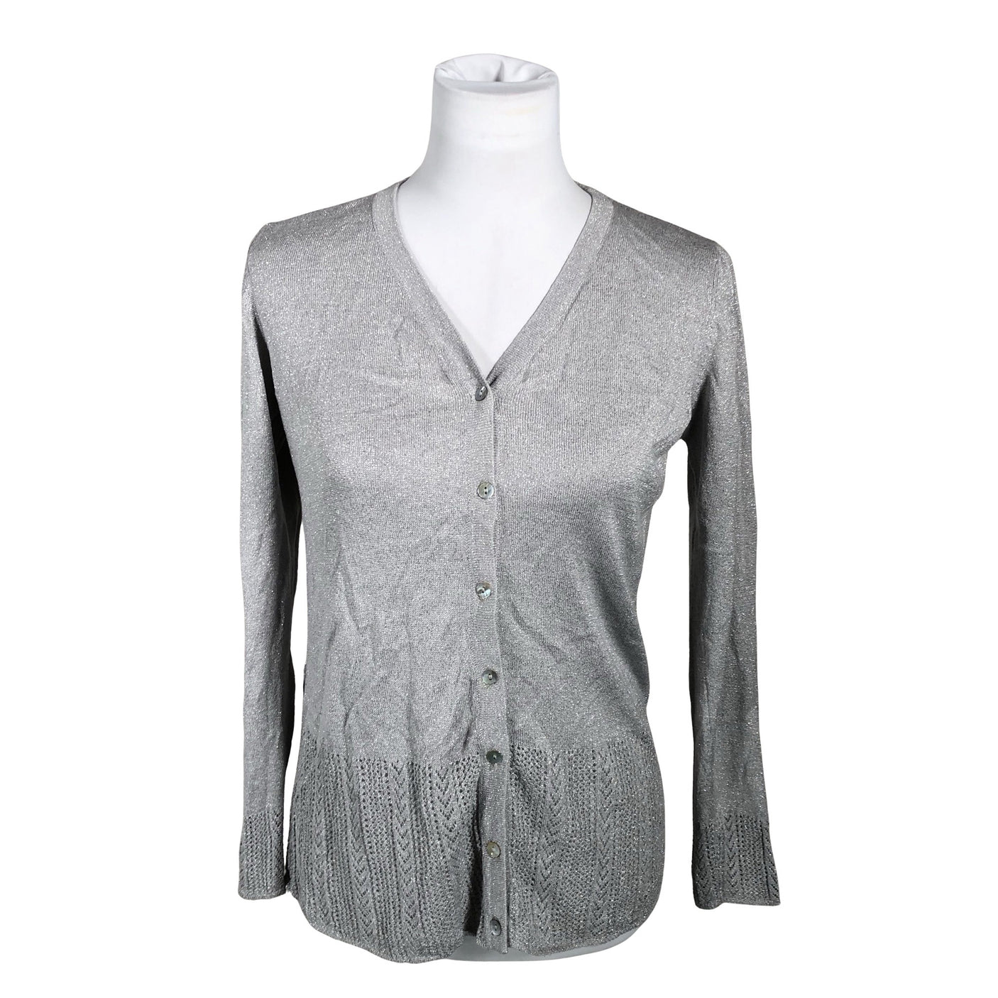 Unisex Lindex - Kardigan, suurus 38 - Hall (1)
