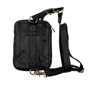 Unisex Depeche - Õlakott, suurus Mini - Must (2)