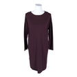 Unisex a la Louko - Trikotaažist kleit, suurus 34 - Veinipunane ()