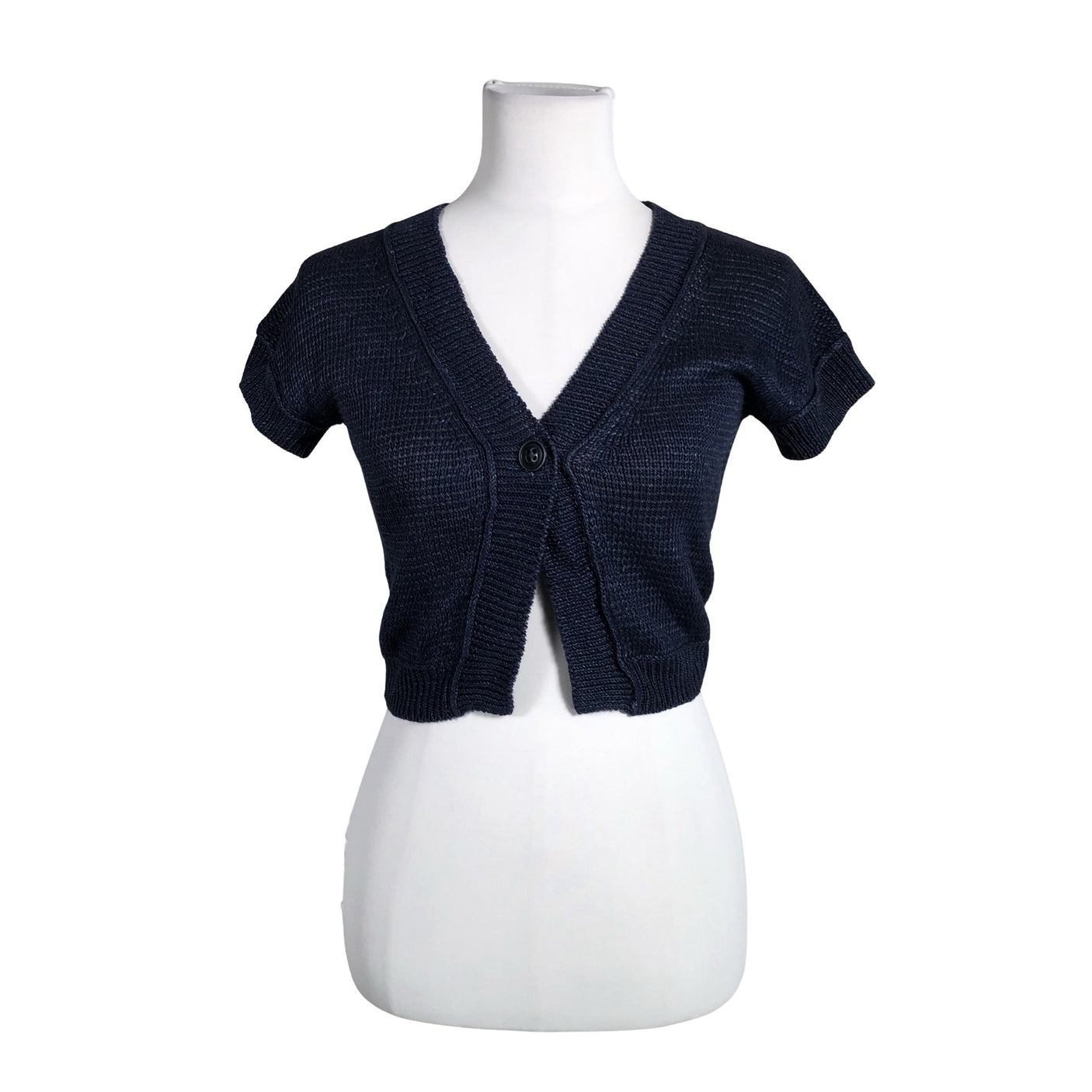 Unisex Marc O'Polo - Kootud boolero, suurus 34 - Sinine (1)