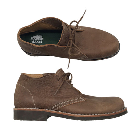 Unisex Roots - Poolsaapad, suurus 41 - Pruun ()