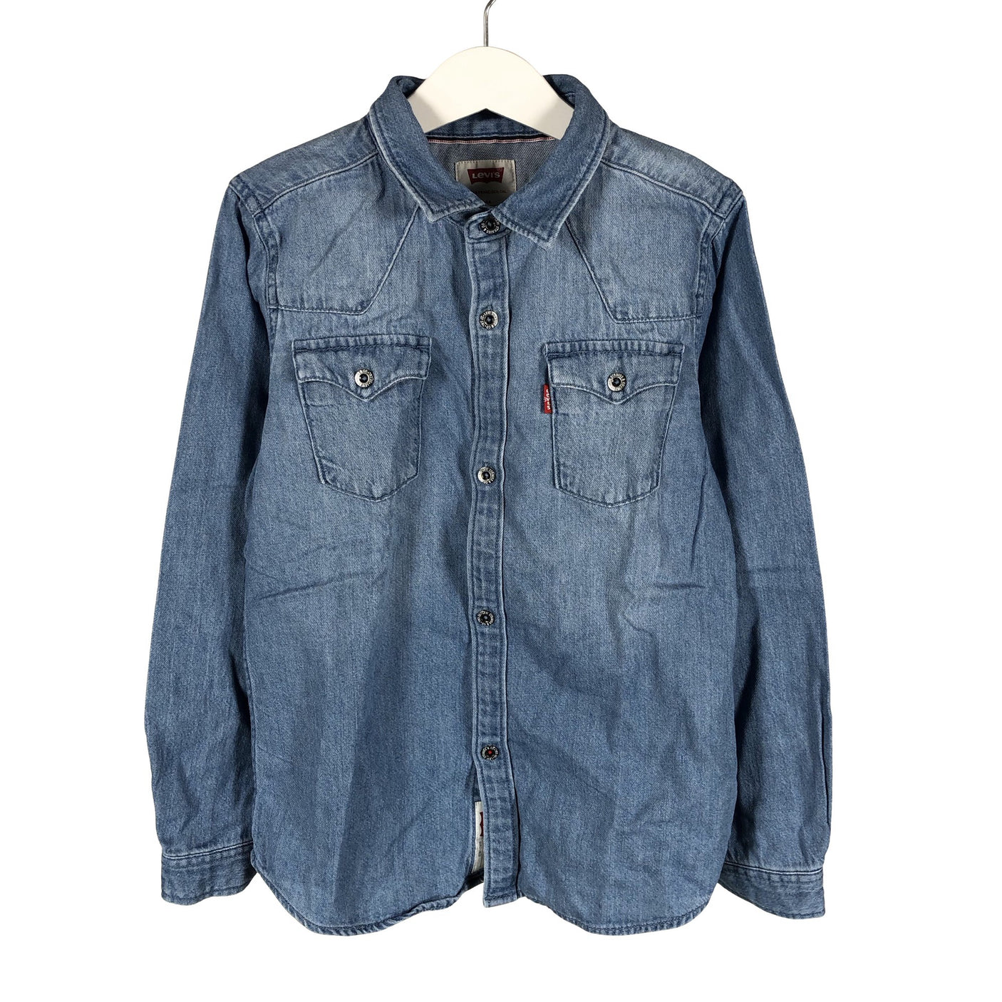 Unisex Levi's - Teksasärk, suurus 122 - 128 - Sinine (1)