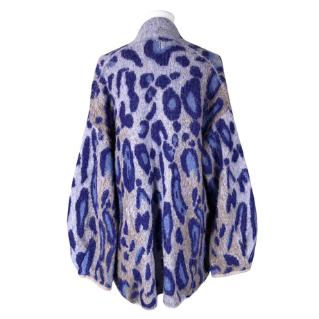 Unisex forte_forte - Kardigan, suurus 36 - Sinine (2)