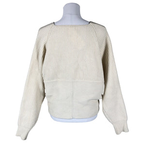 Unisex Almada Label - Kampsun, suurus 36 - Looduslik valge (2)