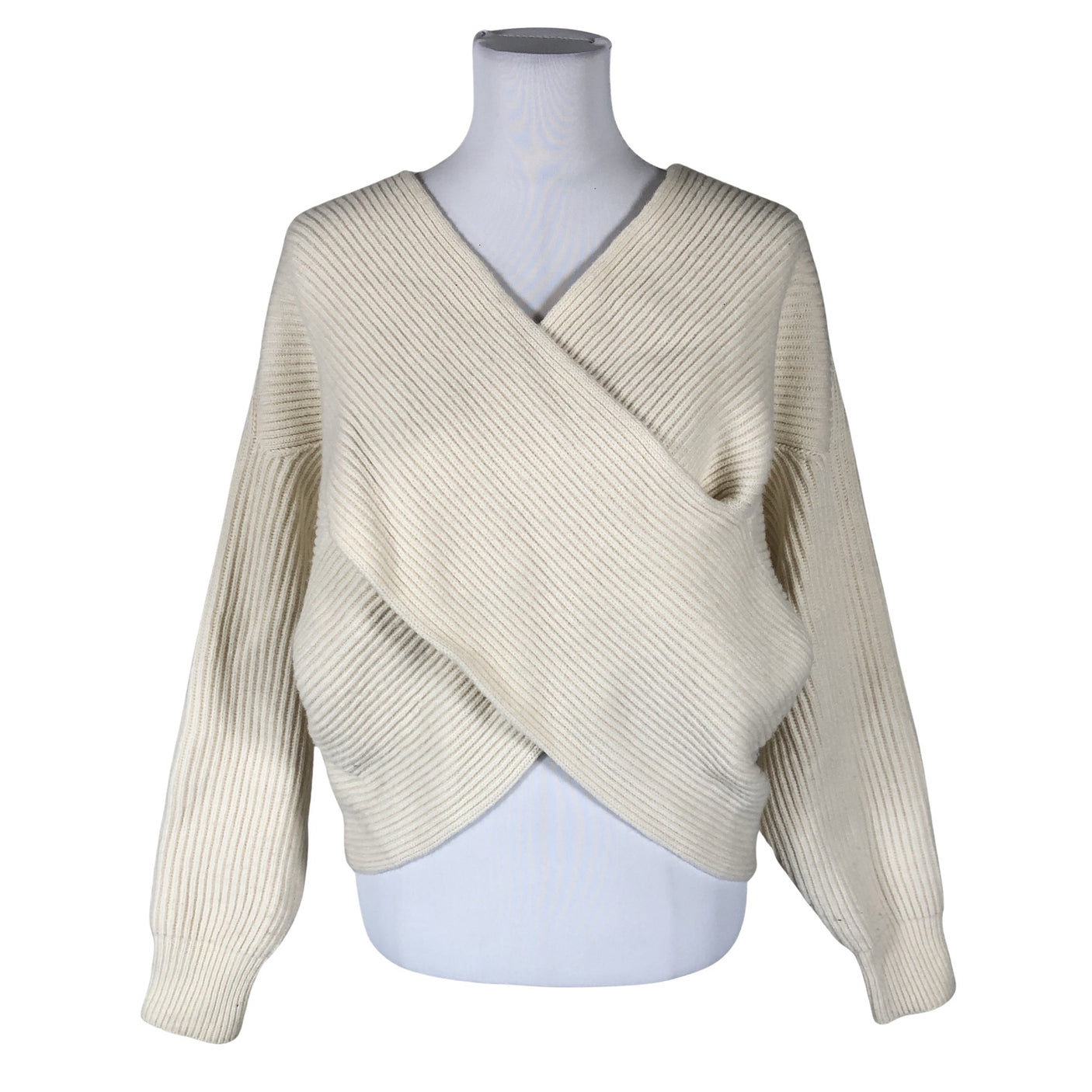 Unisex Almada Label - Kampsun, suurus 36 - Looduslik valge (1)