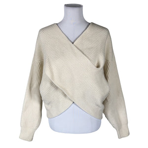 Unisex Almada Label - Kampsun, suurus 36 - Looduslik valge (1)