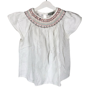Unisex Coconut - Lühikeste käistega pluus, suurus 158 - 164 - Valge (1)