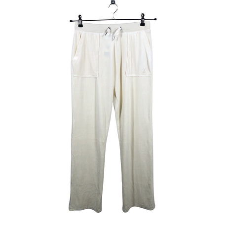 Unisex Juicy Couture - Dressikangast püksid, suurus 164 - 170 - Looduslik valge ()