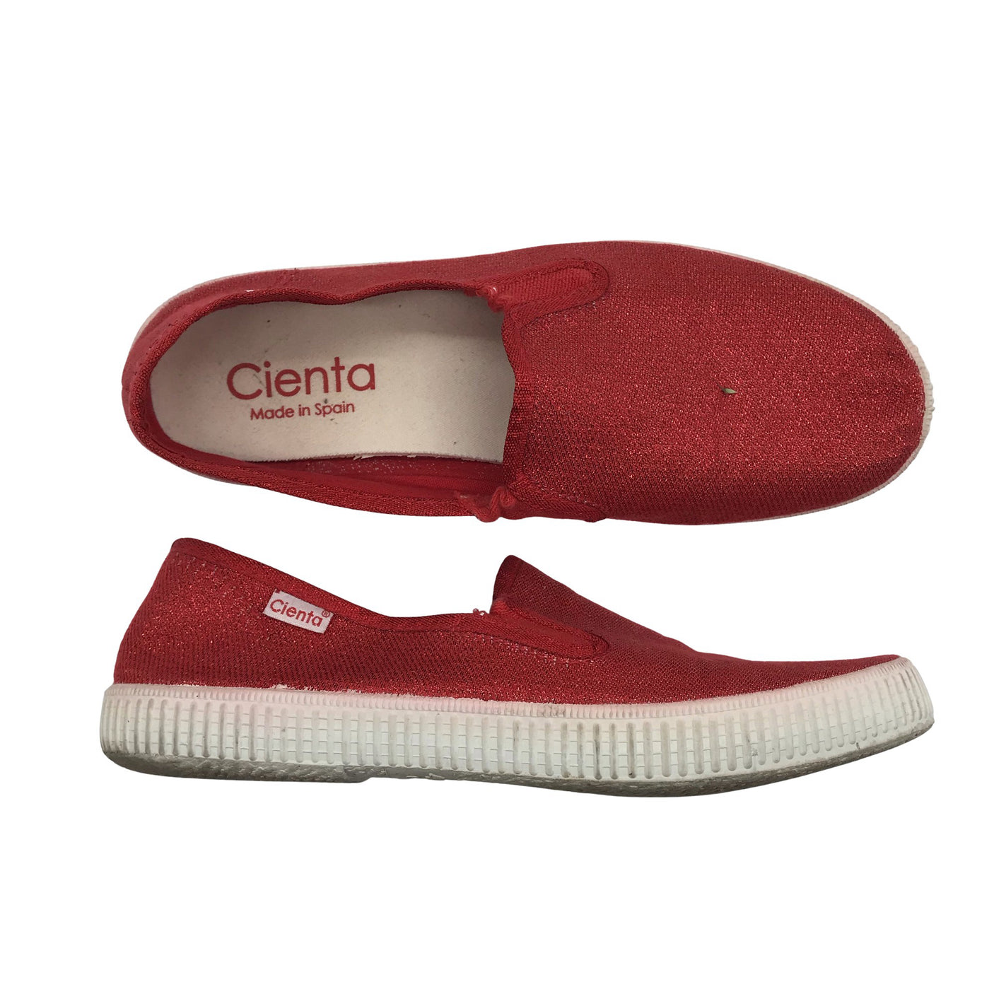 Unisex Cienta - Mokassiinid, suurus 40 - Punane (1)