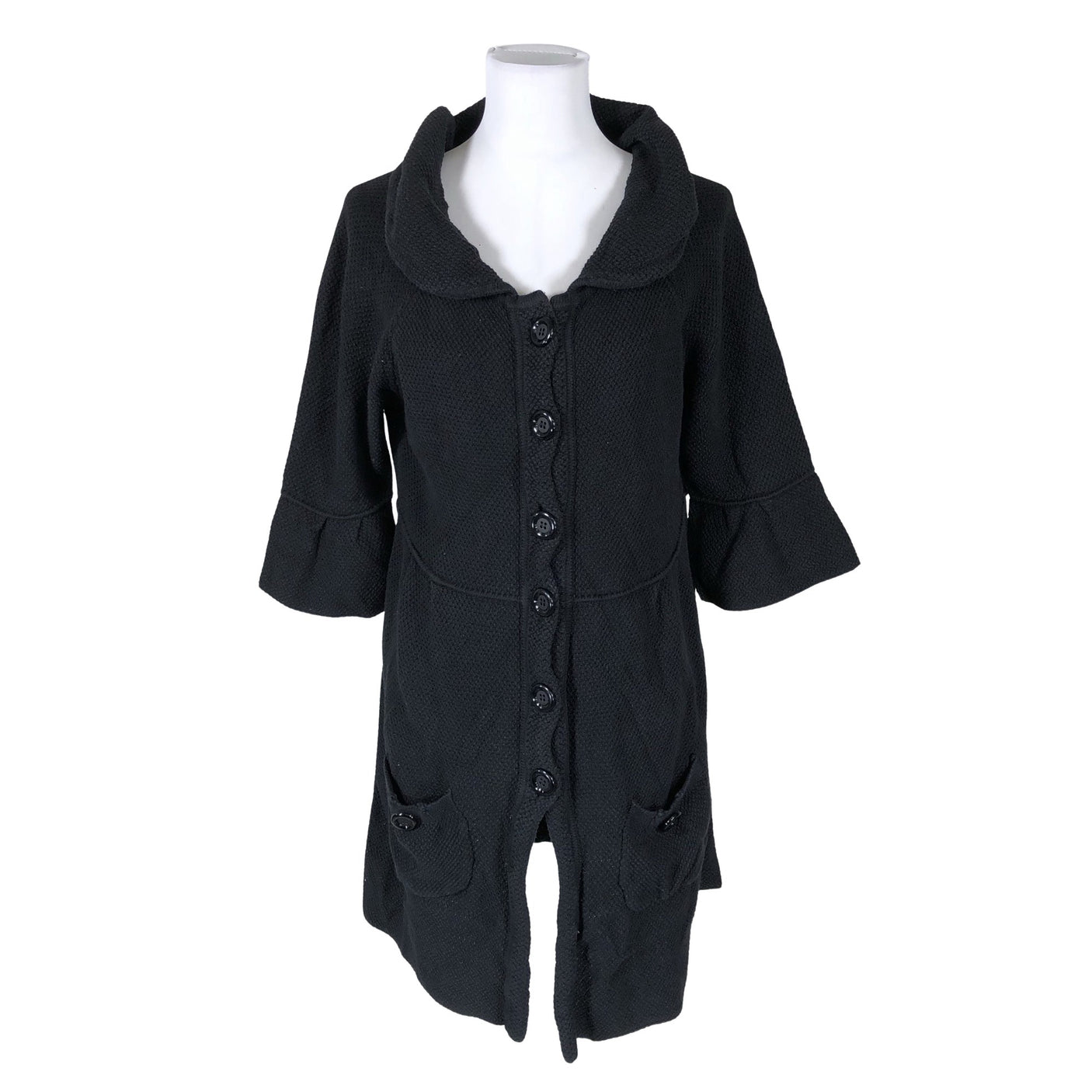 Unisex Flash Jeans - Kardigan, suurus 38 - Must (1)