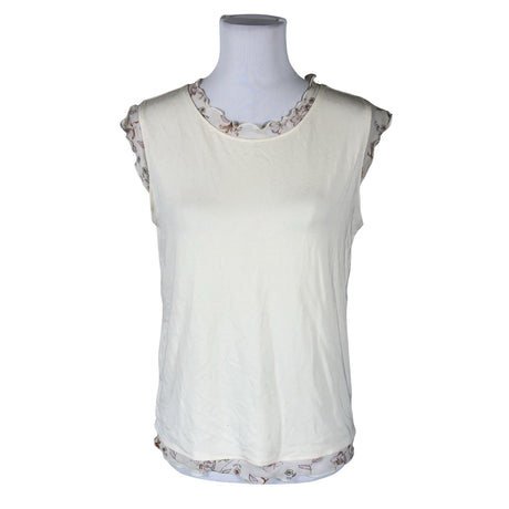 Unisex Laura Ashley - T-särk, suurus 40 - Looduslik valge ()