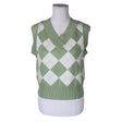 Unisex Rosemunde - Kootud vest, suurus 38 - Roheline ()